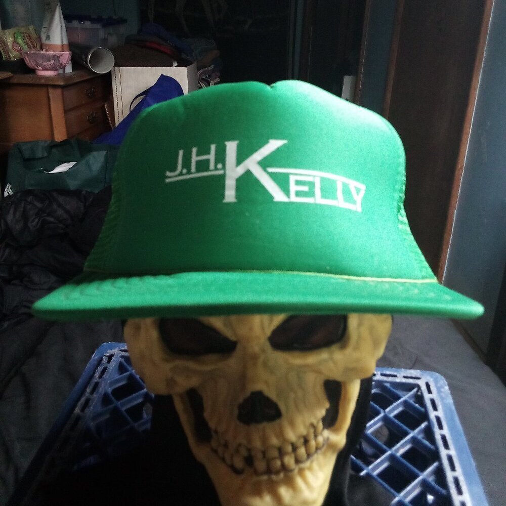 Deadstock Vintage J.H. Kelly Engineering Rope Snap Trucker Hat Cap